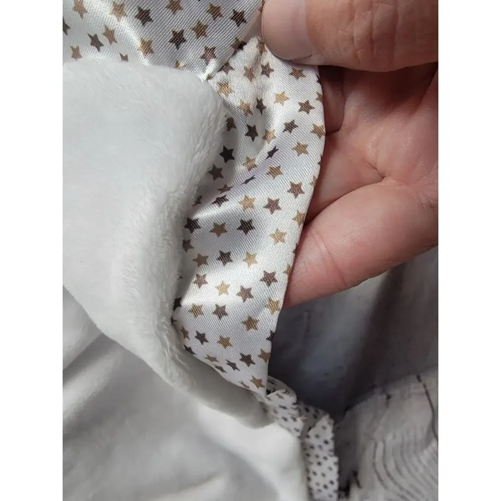 Douglas Baby Plush Pony Horse Lovey Satin Trim Star Security Blanket 15